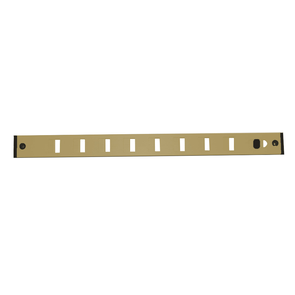 Grille d'aération beige pour coulissant classique